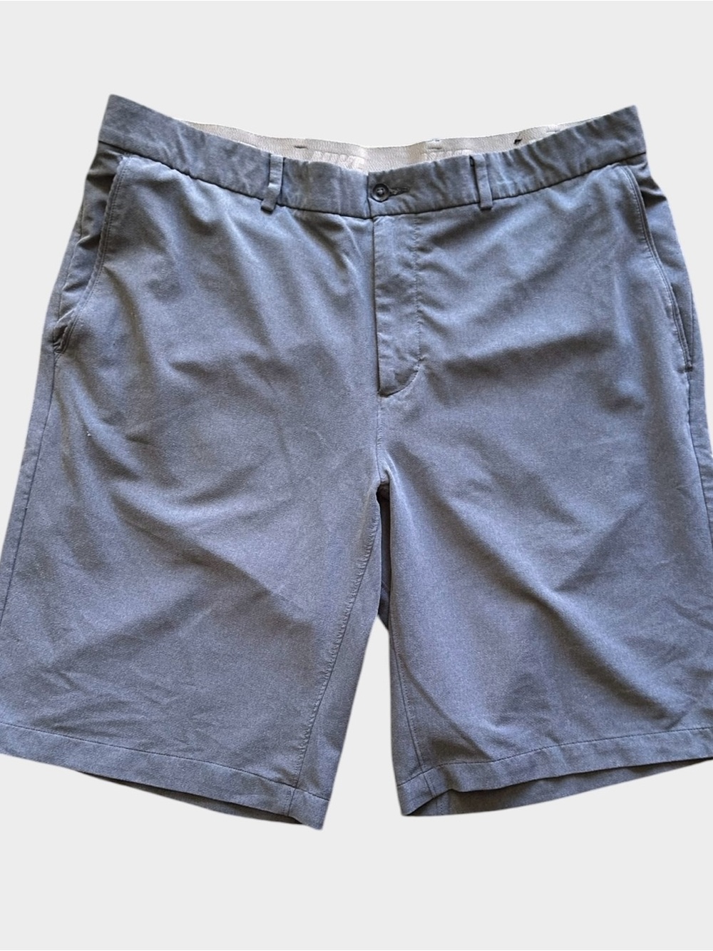 Nike Golf Dri-FIT Shorts Mens 36 Blue Stretch Performance 10” Inseam